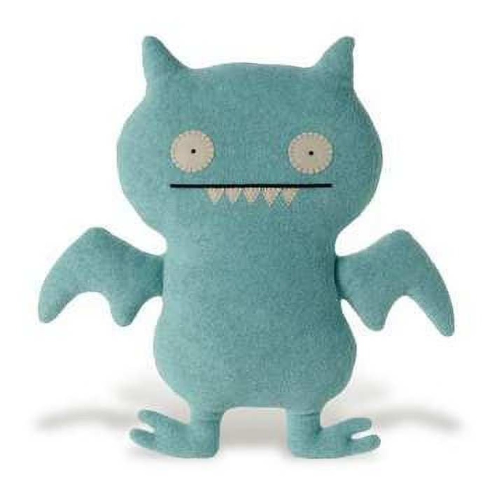 Uglydoll 12" Ice-Bat Plush Teal Blue Monster 2002 Sun-Min Kim David Horvath Toy